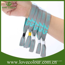 Hot sale cheap customized fabric wristbands